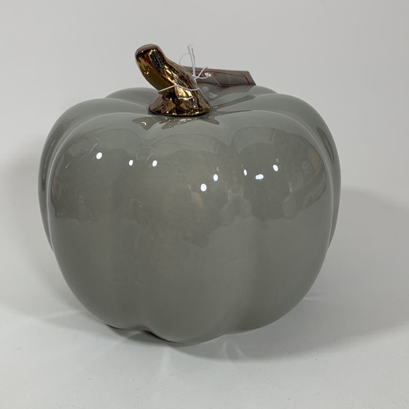 Martha Stewart Ceramic Hello Fall Pumpkin Seasonal Decor - Picture 4 of 7